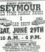 Advertising for the Auto Show and Family Picnic